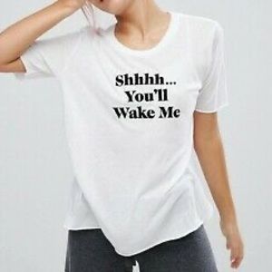 Wildfox “shhhh... you’ll wake me” t-shirt